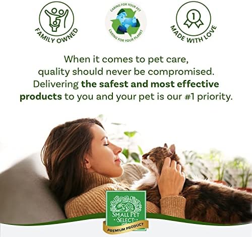 Small Pet Select Premium Pine Pelleted Cat Litter, 100% All Natural Pellet Kitty Litter, Non Clumping Non Tracking Low Dust Litter Meant for Use with Sifting Litter Box, Made in USA, 40 lbs