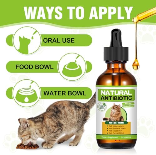 Natural Antibiotics for Cats,Cat Antibiotic,Antibiotics for Cats,Cat Multivitamin,Cat Immune Support,Supports Cat Allergy Itch Relief,Cat Supplements,Cat Allergy Support