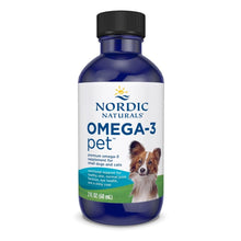Load image into Gallery viewer, Nordic Naturals Omega-3 Pet, Unflavored - 2 oz - 294 mg Omega-3 Per One mL - Fish Oil for Small Dogs & Cats with EPA & DHA - Promotes Heart, Skin, Coat, & Immune Health
