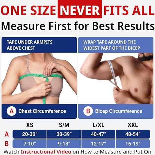 Shoulder Brace - Support & Injury Prevention Brace- Joint Pain Releaser- Shoulder Compression Wrap Strap - Adjustable Injury Accessories for Shoulders - Premium Quality Strap by FIGHTECH (Pink, S-M)