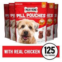 Load image into Gallery viewer, Milk-Bone Pill Pouches with Real Chicken Dog Treats, 6 Ounce Bag (Pack of 5)