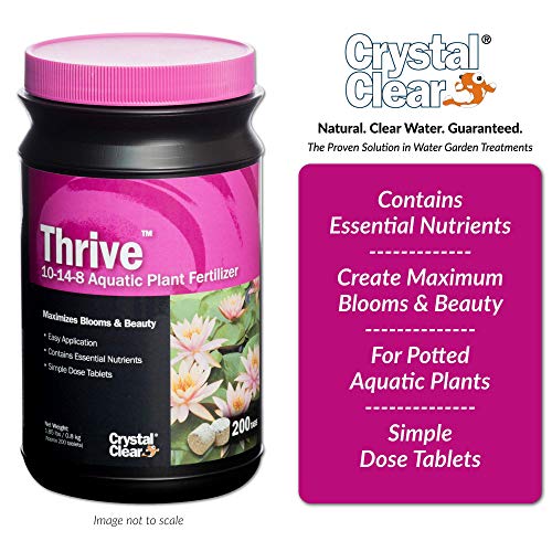 CrystalClear Thrive - 10-14-8 Aquatic Plant Fertilizer - 200 Tablets