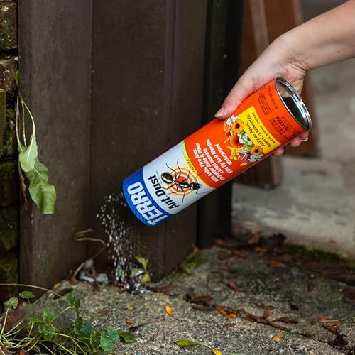 TERRO T600 Ant Dust Powder Killer for Indoors and Outdoors - Kills Ants, Fire Ants, Carpenter Ants, Roaches, Spiders, and Other Insects , 1lb