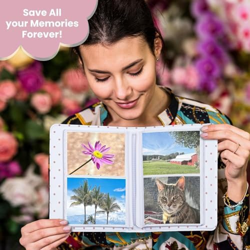 Fujifilm instax Mini Instant Film (50 Exposures: 10 of Each) Black Frame, Spray Art, Monochrome, Contact Sheet, Stone Gray Variety Pack + BluebirdSales Accessories Bundle + Black Photo Album