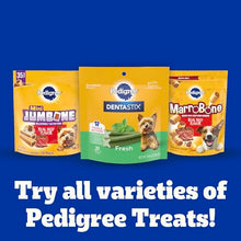 Load image into Gallery viewer, Pedigree Dentastix Small and Toy Breed Dog Treats, Original, Beef & Fresh Flavor, 2.36 lb. Variety Pack (157 Treats)