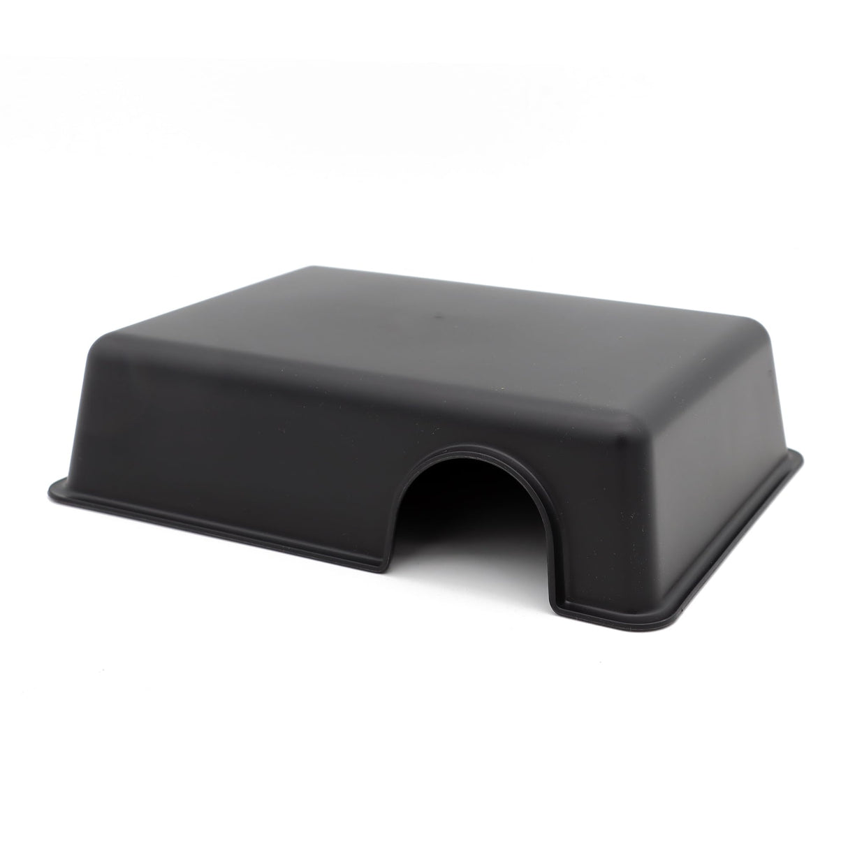 Reptile Hide Box Snake Hide Feel Secure and Safe, Gecko Hide (Black, Large 4 pcs)