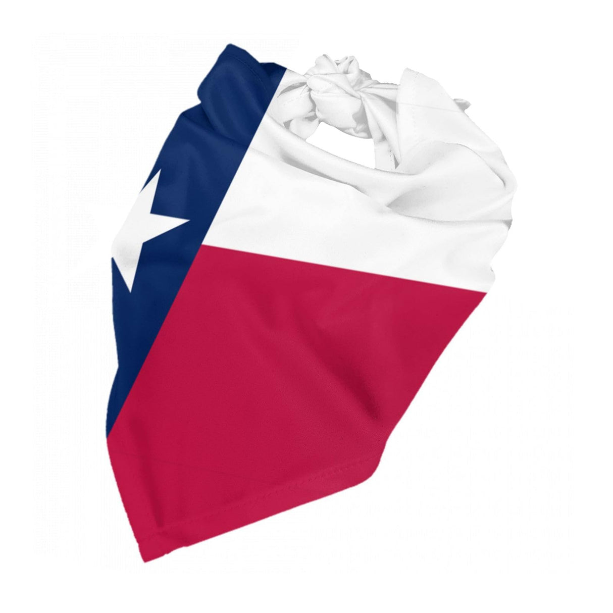 Flag of Texas Triangle Dog Bandana Scarf Accessories for Pet Bibs