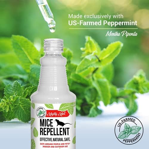 Mighty Mint - 16oz Peppermint Oil Mice Repellent Spray