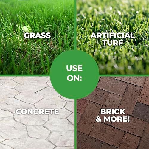 Simple Green Outdoor Odor Eliminator for Pets, Dogs, 1 gallon Refill - Ideal for Artificial Lawns & Patio, Milky White