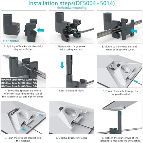 Starlink Mini Mount, RV Ladder Mount for Starlink Mini, Aluminum Alloy Starlink Kit with Installation Range 0.8-1.97” Pipe Adapter for RV/Ladder/Pole/Rack/Roof Starlink Mini Accessories