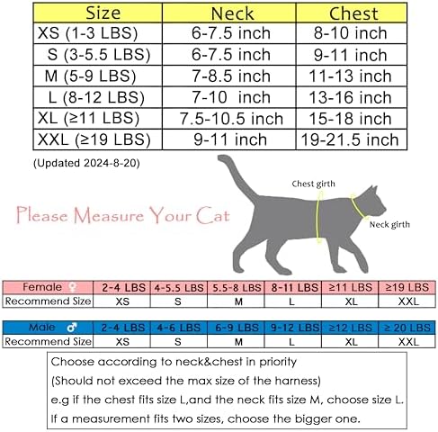 Cat Harness and Leash for Walking Escape Proof, Adjustable Cat Vest Harness, Padded Stylish Cat Walking Jackets, Grey Camo, X-Small