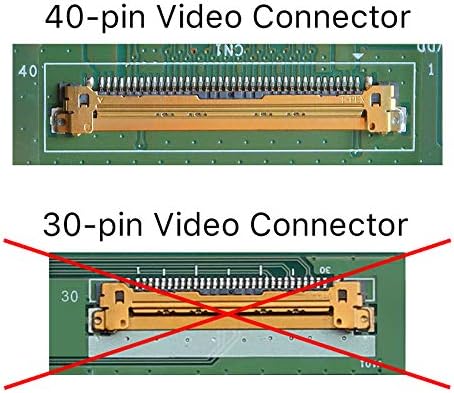 SCREENARAMA New Screen Replacement for Sharp LQ156M1JW03 (40pin 240Hz) FHD 1920x1080 IPS LCD LED Display with Tools and Tape
