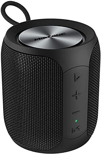 MIATONE QBOX - 16W Bluetooth Speaker IP67 Waterproof Speaker with Deep Bass, Portable Speaker for Beach Camping Accessories, Gifts for Men Fathers Women Mothers Him Her - Black
