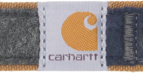 Carhartt Pet Fully Adjustable Webbing Collars for Dogs, Reflective Stitching for Visibility, Blanket Stripe, Medium