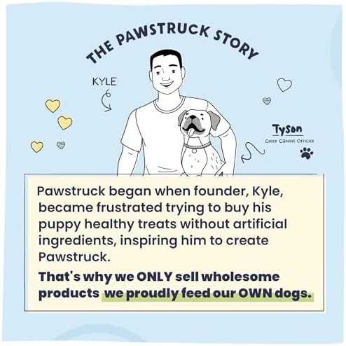 Pawstruck All-Natural 4" Bully Stick Rings for Dogs - Rawhide-Free, 100% Beef, Single Ingredient Dental Chew Bones - Fully Digestible, Low Odor - 3 Pack - Packaging May Vary