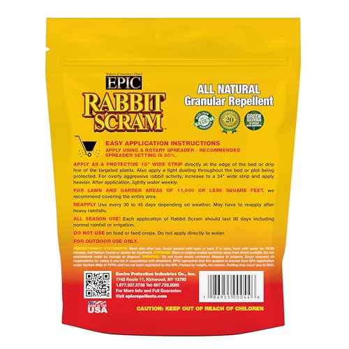 Enviro Pro 11004 Epic Rabbit Scram Granular Repellent, 2 lb