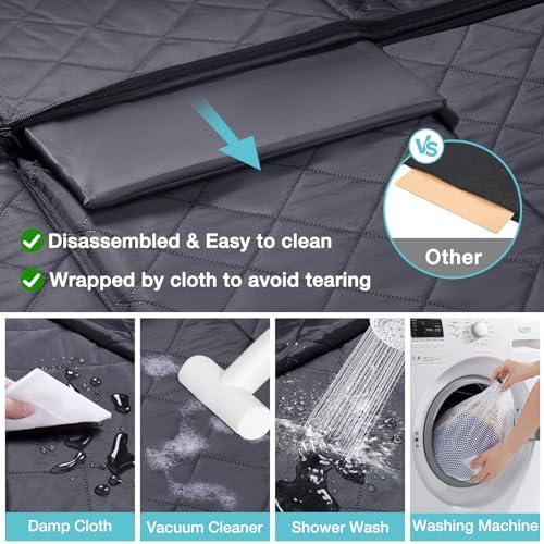 Truck Back Seat Extender for Dogs with Mesh Window,Sturdy Dog Car Seat Cover for Backseat with Door Protector,Waterproof Dog Hammock for Car Rear Seat Protector Fit Chevrolet,Silverado,RAM,GMC Trucks