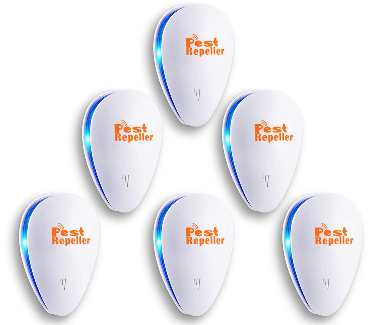 Ultrasonic Pest Repeller 6 Pack, Mice Repellent Indoor Rodent Roach Spider Insect Repellent, Pest Repellent Ultrasonic Plug in, Plug in Sonic Repellent pest Control