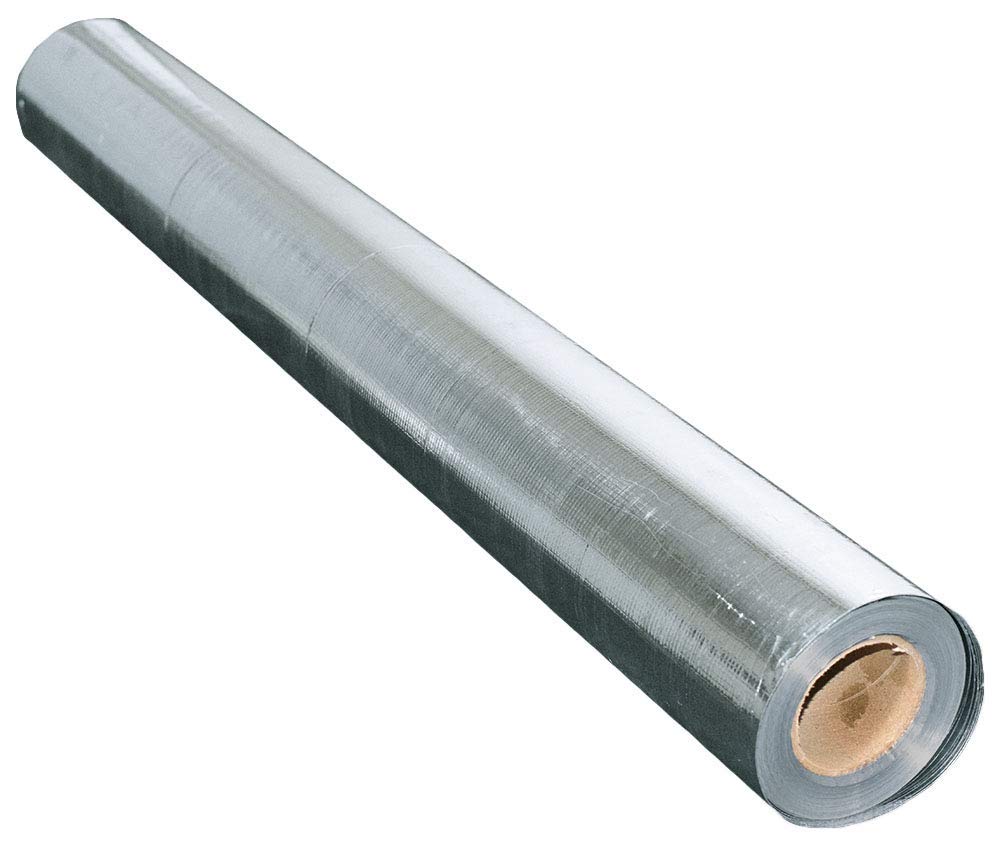 MWS 500 sqft Aluminum Foil Barrier Insulation Sauna Vapor Barrier Waterproof Strong