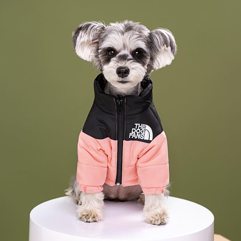 Warm Dog Coat - 7 Colors & 8 Sizes | Waterproof Jacket Windproof Winter Cold Weather Coats with Jackets for Small Medium Large Dogs (Purple,S)