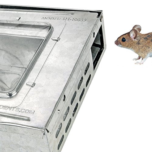 Multi-Catch Clear Top Humane Repeater Mouse Trap