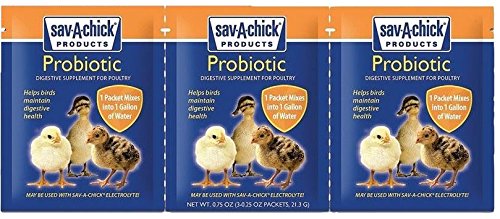 18 Piece Bundle - 9 Packets of Sav-A-Chick Electrolyte and Vitamin Plus 9 Packets of Sav-A-Chick Probiotic
