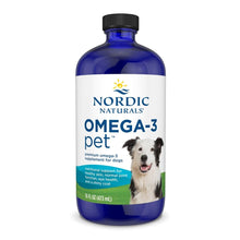 Load image into Gallery viewer, Nordic Naturals Omega-3 Pet, Unflavored - 16 oz - 1380 mg Omega-3 Per Teaspoon - Fish Oil for Large to Very Large Dogs with EPA & DHA - Promotes Heart, Skin, Coat, & Immune Health
