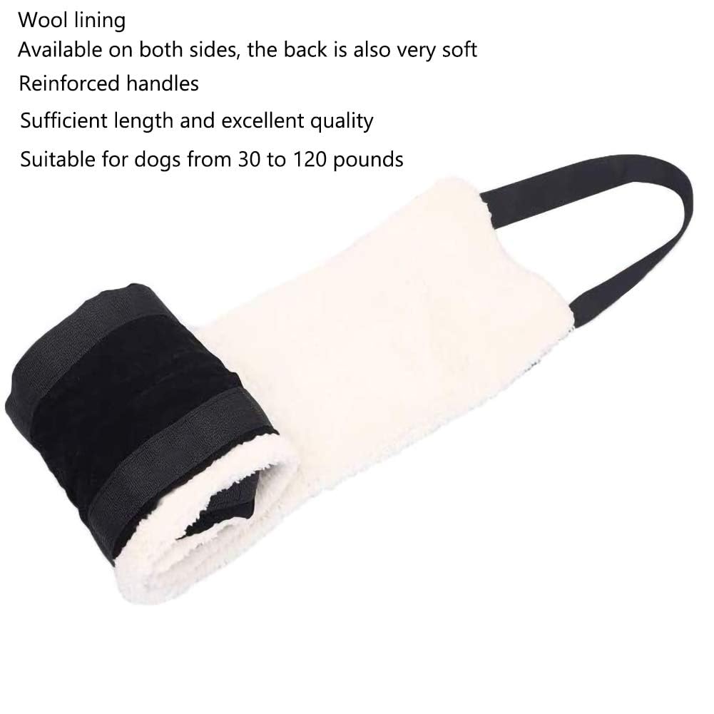 30-120 lbs Dog Sling for Large Dogs Hind Leg Support,Dog Lift Harness for Back Legs,Helps Elderly Pet with Reduced Mobility,Dog Lifter for Walking Canine Arthritis ACL Rehabilitation Rehab. (Black)