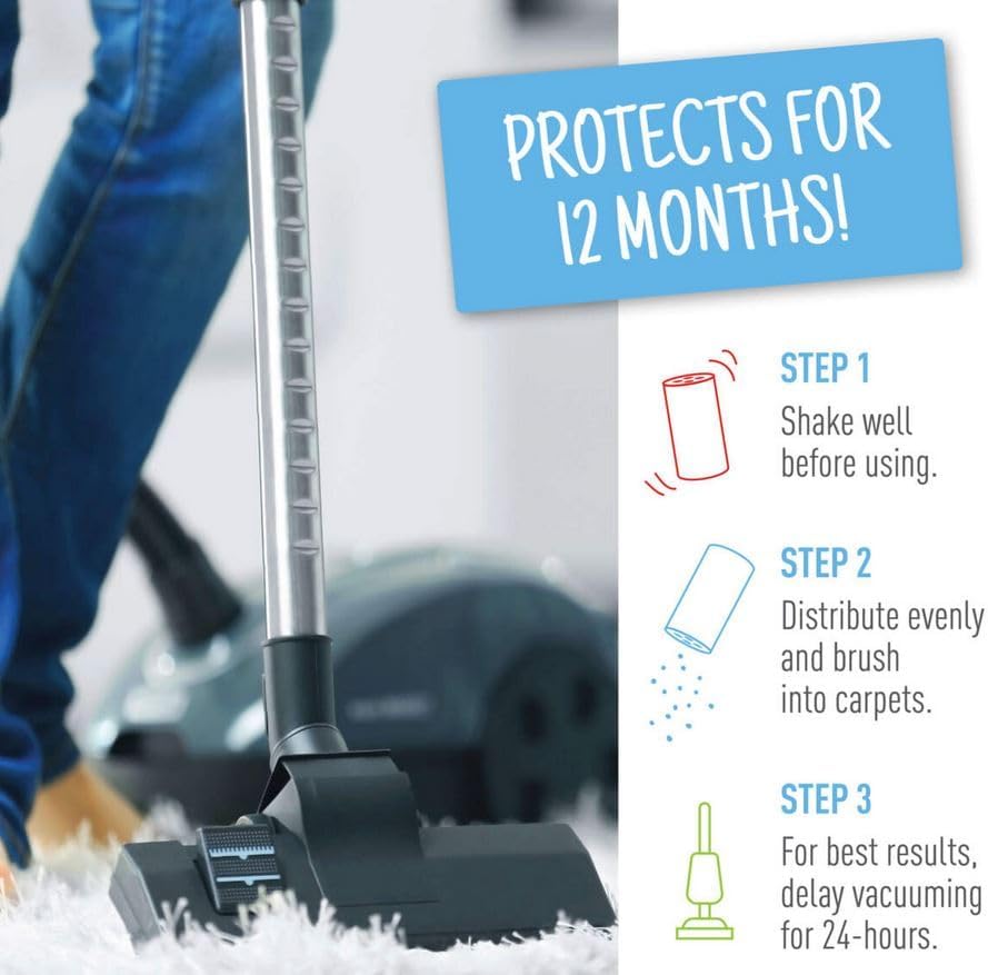 ADAMS Plus Carpet Powder, Kills Fleas and Ticks On Contact, Kills All Stages of the Flea Life Cycle, 30 Day Protection, Freshens and Deodorizes, Treats Up to 400 Sq Ft, 1LB