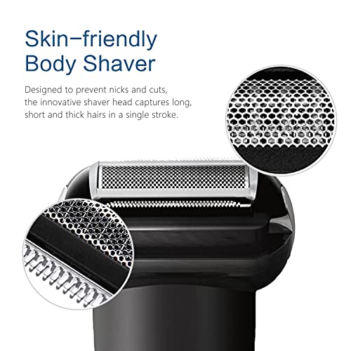 3-Pack BG5025 Replacement Heads For Philips Norelco Bodygroom 7000 Trimmer Foil, BG2000/40 Blades