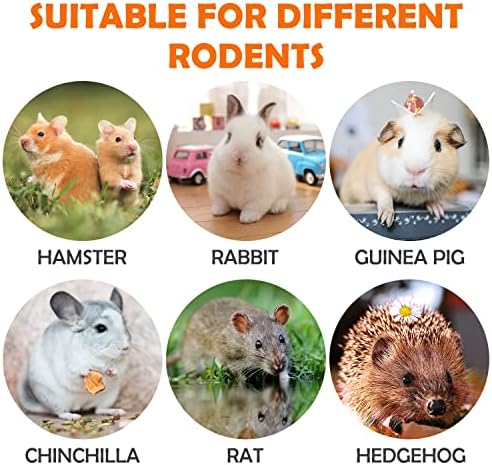 Sofier 28Pcs Timothy Hay Treats Rabbit Toys Bunny Toys Guinea Pig Toys Natural Handmade Treats and Chews for Small Animals Hamster Chinchilla Rat Gerbil