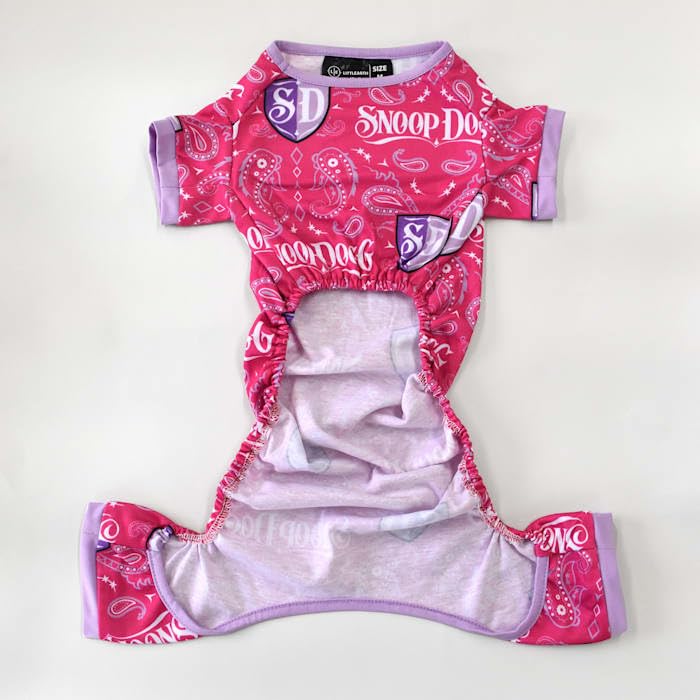 Snoop Doggie Doggs Deluxe Pet PJs, Boss Lady, Medium