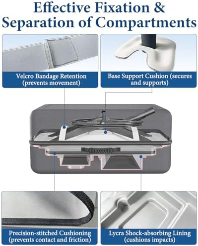 Starlink Gen 2 Carrying Case,Outdoor Travel Case for Standard Starlink V2 Accessories ,Semi-Rigid EVA ,Compact Interior,Large Capacity(Holds Starlink V2 Dish & Router & Cable & Mount & Power Supply )
