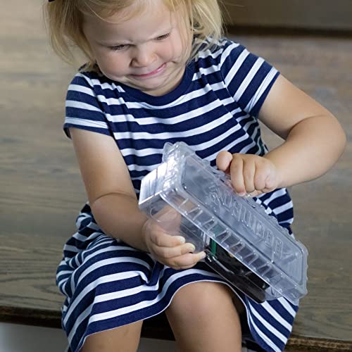 DoomBox™ Green Enclosed Mouse Trap | Keeps The Mess with The Mouse | Patented Click-It™ Closure Technology | Safe for Kids & Pets | Certified Child Resistant | Made in USA (Single Green)