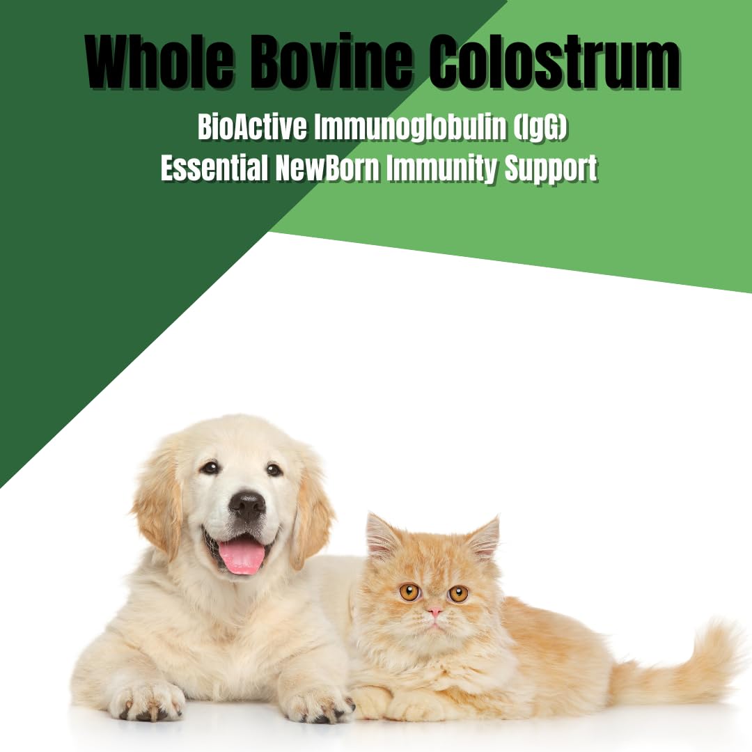 Dr. Orchard's Colostrum Paste, Immune Support Supplement for Puppies and Kittens, Bio-Active IgG Formula, 30g