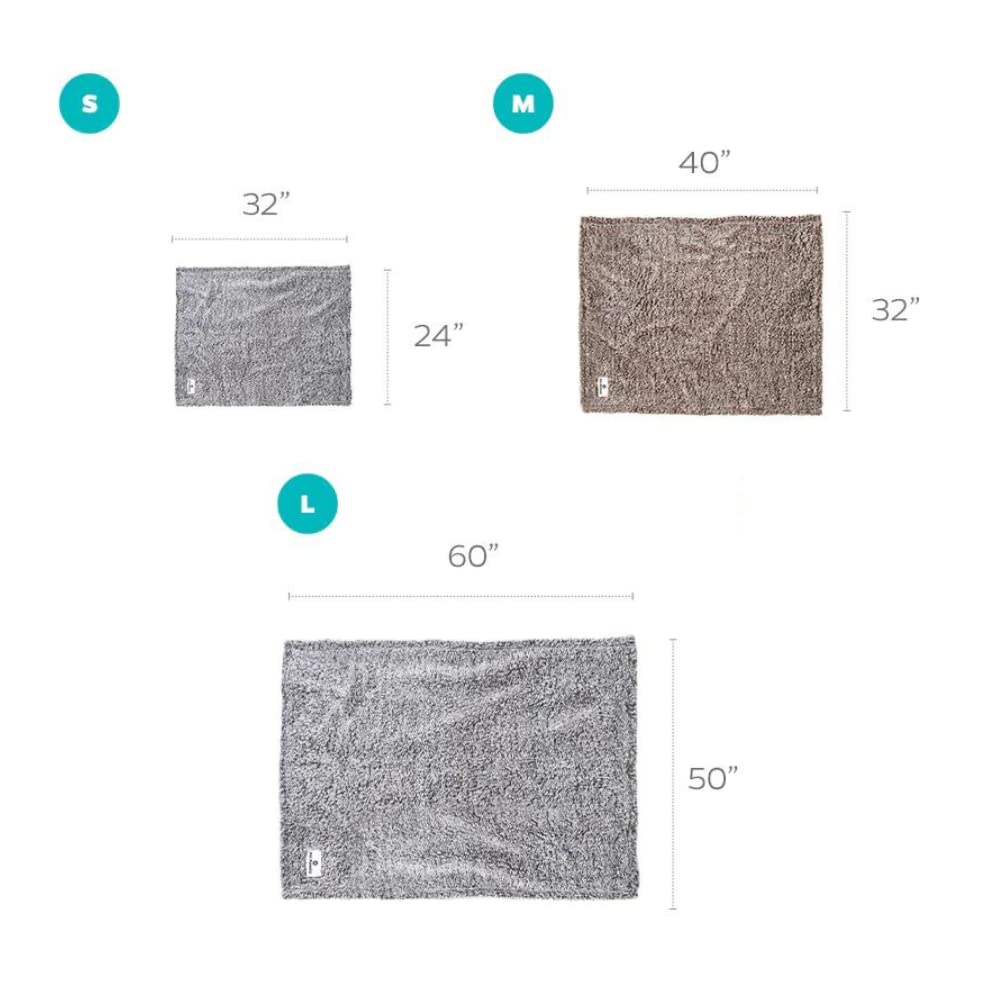 Pet Parents Premium Pet Blanket, Water Resistant Dog Blanket & Cat Blanket, Perfect for Crates, Calming, Large, Medium, Small Dogs, & Puppy Blanket Color: Chocolate Size: 50x60