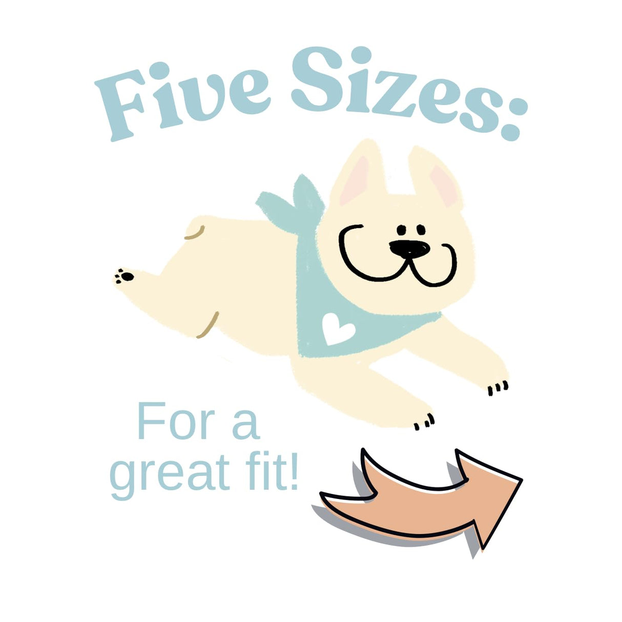 Baby Security in Training Dog Bandana Pregnancy Announcement Natural Cream Minimal Style (X-Large)