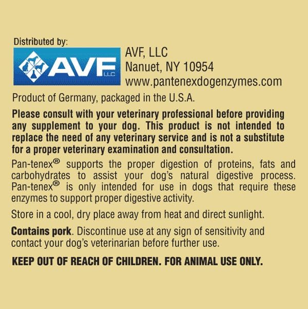 | 10x Digestive Enzymes for Dogs - 4 Ounces (113 Grams)