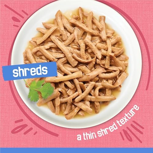 Purina Friskies Shreds With Salmon in Sauce Wet Cat Food - (Pack of 24) 5.5 oz. Cans
