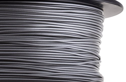 HATCHBOX PETG 3D Printer Filament, Dimensional Accuracy +/- 0.03 mm, 1 kg Spool, 1.75 mm, Sliver