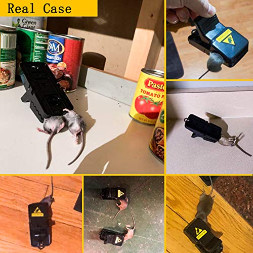 Mouse Traps,Small Mice Traps That Work, Humane Mouse Traps with Detachable Bait Cup, Mouse Catcher Quick Effective Reusable and Safe for Families -12 Pack