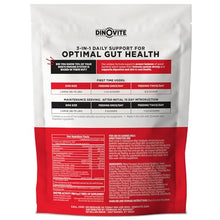 Load image into Gallery viewer, Dinovite Probiotic Supplement for Dogs - Omega 3 - Hot Spot Relief - Skin & Coat Supplement - 30 Day Supply (30 Day Supply, Large Dogs (45+ lbs))