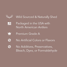 Load image into Gallery viewer, Wag Elk Antler - Whole - Long Lasting for Aggressive Chewers - X-Large 9.5-10.5 inches (Best for Dogs over 45 lbs)