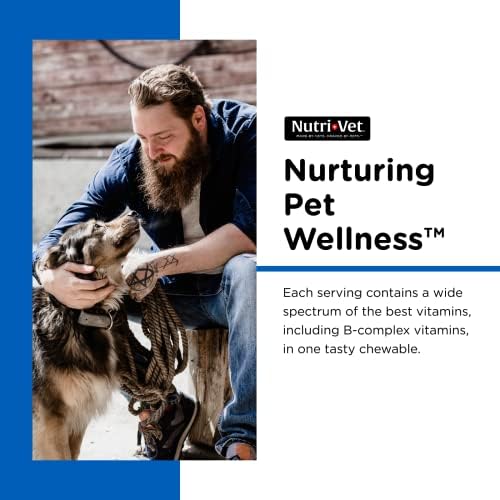 Nutri-Vet Multi-Vite Chewables for Adult Dogs | Formulated with Vitamins & Minerals to Support Balanced Diet | 180 Count