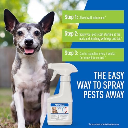 ADAMS Plus Flea & Tick Spray, 8 oz