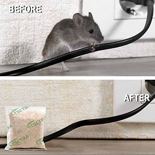 TSCTBA Rodent Repellent Indoor, Mouse repellents, Rodent Repellent Outdoor, Peppermint to Repel Mice and Rats,Rats Repellent for House,Mice Repellent,Mice Deterrent - 8P