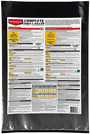 BioAdvanced 700289G Complete Insect Killer for Soil and Turf Pest Control, 20 Pound, Ready to Spread Granules