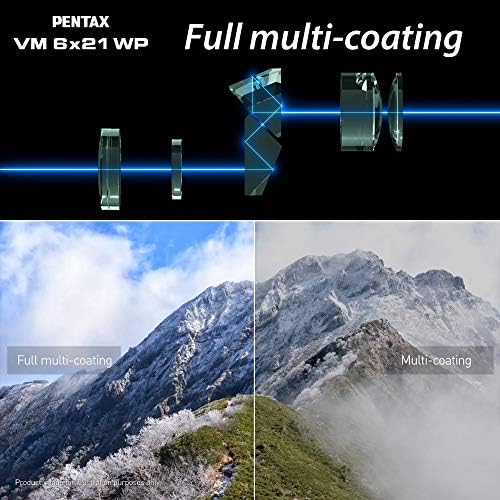 PENTAX Monocular VM 6x21 WP Easy to use with just one hand.Universal design that is ergonomically easy to operate. Bright and clear view with high contrast and excellent optical performance.Waterproof
