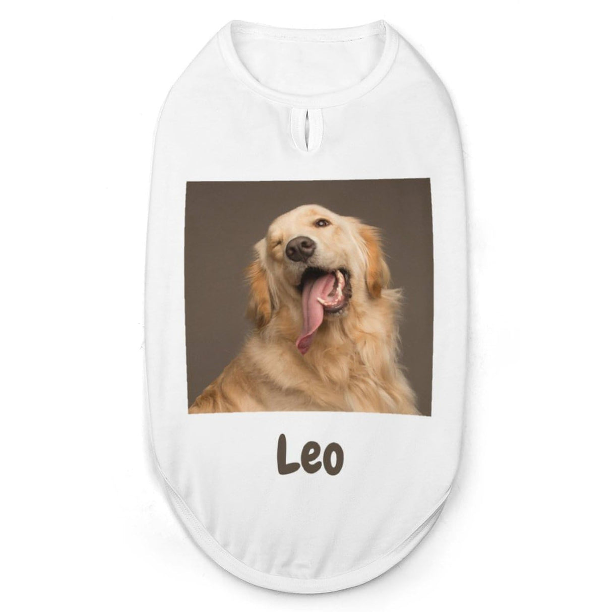 Jixoria Customized Dog Shirt with Photo Name Logo Design Your Own Dogs T-Shirt Personalized for Pet Puppy Cats, HotPink, XL