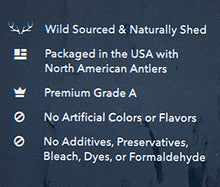 Load image into Gallery viewer, Wag Elk Antler - Whole - Long Lasting for Aggressive Chewers - X-Large 9.5-10.5 inches (Best for Dogs over 45 lbs)